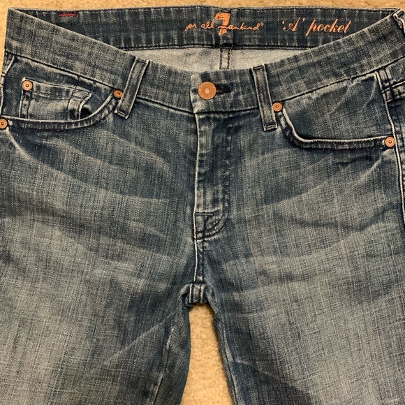 7 For All Mankind ‘A’ Pocket Jeans - Picture 2 of 7